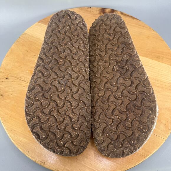 Birkenstock Zermatt Men's Size 11 (44) Canvas Upper Slip On Clog Shoes Grey NEW - Picture 7 of 9